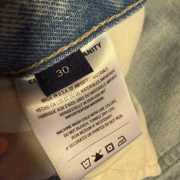 Citizens of humanity Brynn drawstring short in jesamyn size 30 - Picture 10 of 11